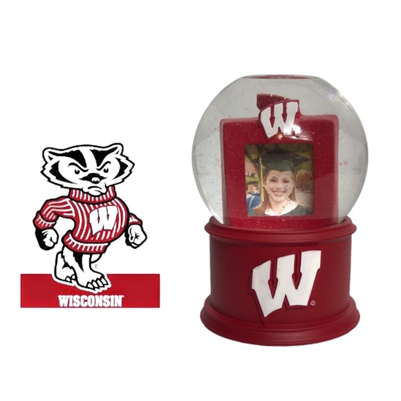 U of W Musical Glass Photo Frame Waterglobe - Picture 9 of 9